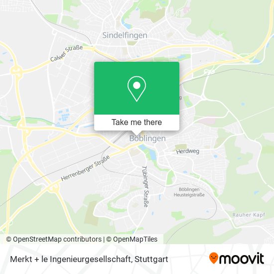 Merkt + le Ingenieurgesellschaft map