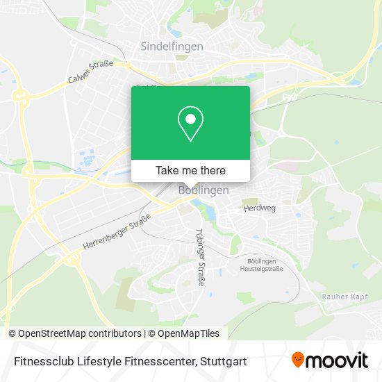 Fitnessclub Lifestyle Fitnesscenter map