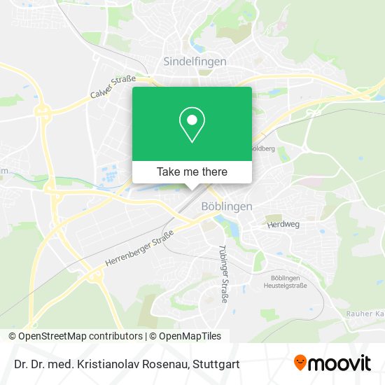 Dr. Dr. med. Kristianolav Rosenau map