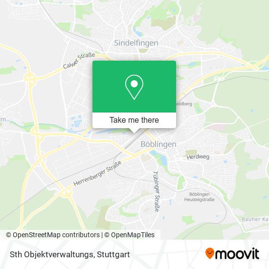Sth Objektverwaltungs map