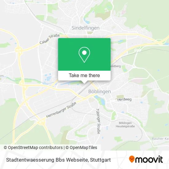 Карта Stadtentwaesserung Bbs Webseite