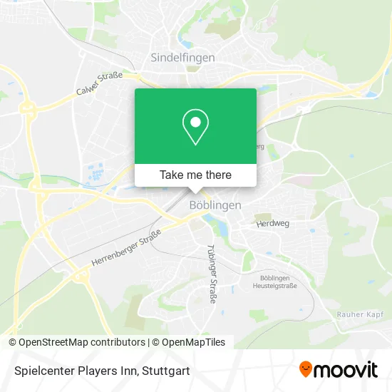 Карта Spielcenter Players Inn