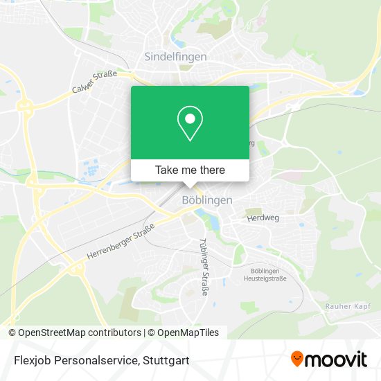 Flexjob Personalservice map