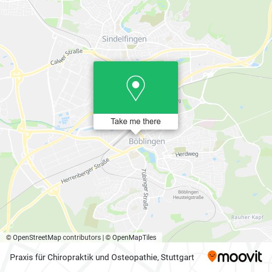 Praxis für Chiropraktik und Osteopathie map