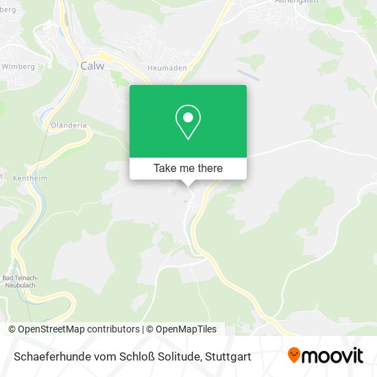 Schaeferhunde vom Schloß Solitude map