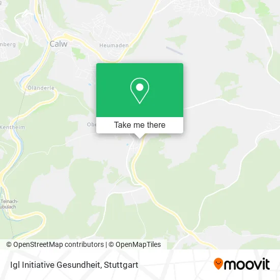 Карта Igl Initiative Gesundheit