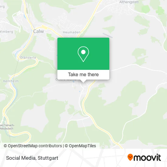 Карта Social Media