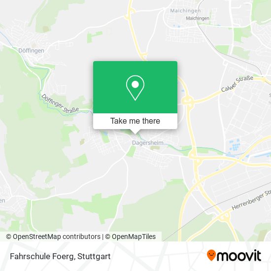 Fahrschule Foerg map