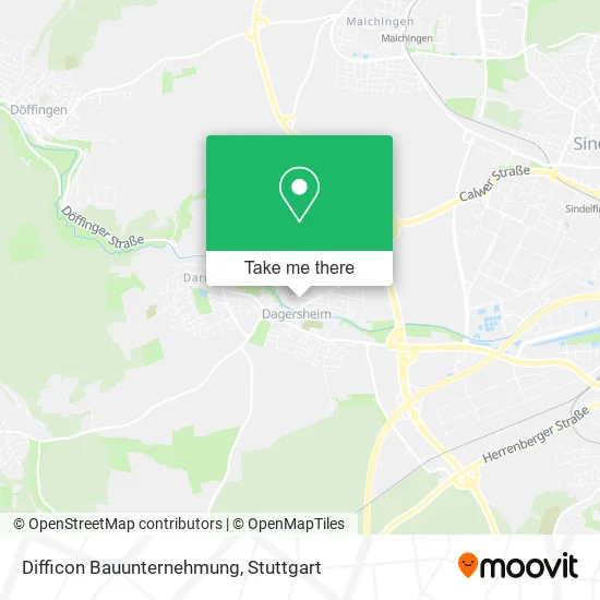 Карта Difficon Bauunternehmung