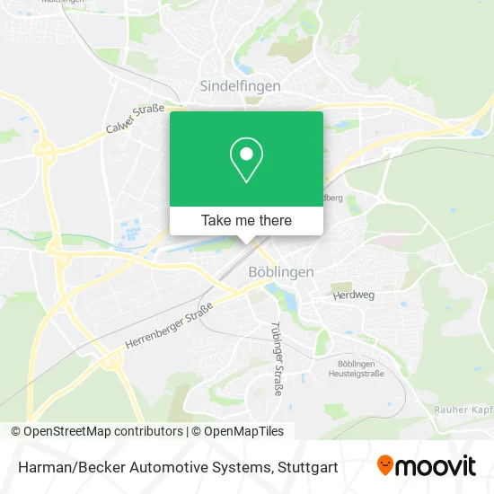 Карта Harman / Becker Automotive Systems