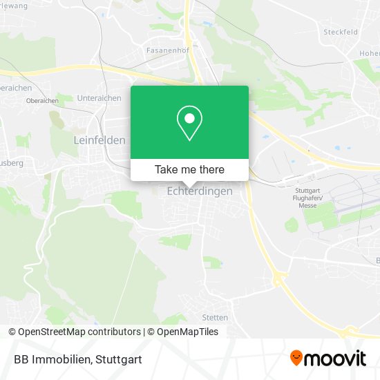 BB Immobilien map