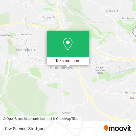 Карта Ciw Service