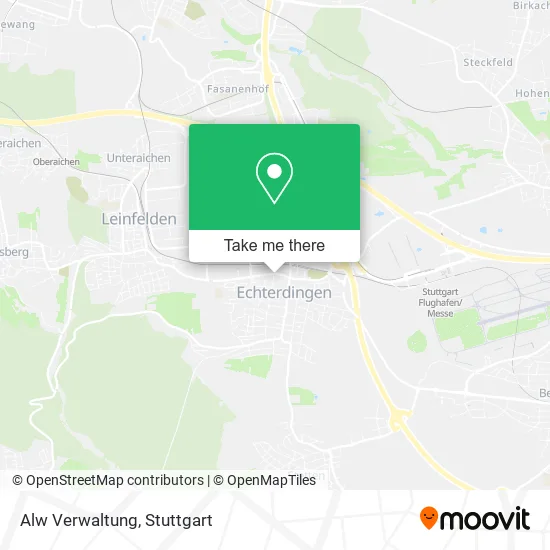 Карта Alw Verwaltung