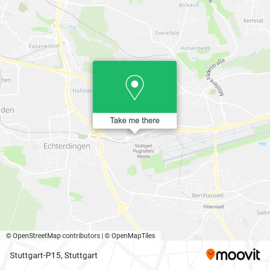 Карта Stuttgart-P15