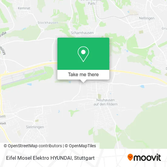 Карта Eifel Mosel Elektro HYUNDAI
