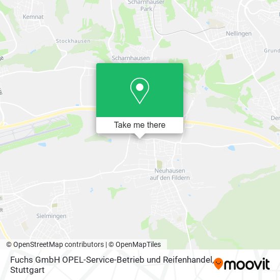 Fuchs GmbH OPEL-Service-Betrieb und Reifenhandel map