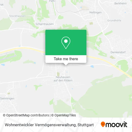 Карта Wohnentwickler Vermögensverwaltung