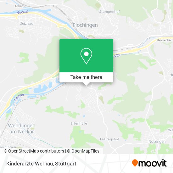Kinderärzte Wernau map