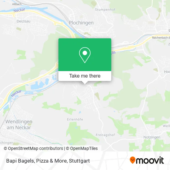 Карта Bapi Bagels, Pizza & More