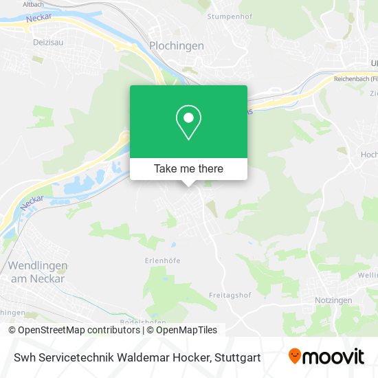 Swh Servicetechnik Waldemar Hocker map