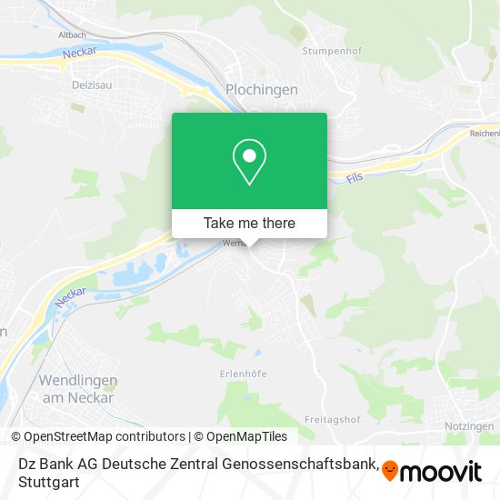 Dz Bank AG Deutsche Zentral Genossenschaftsbank map
