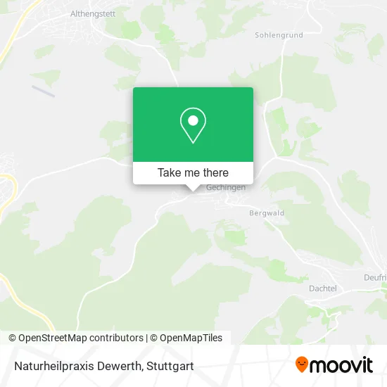 Карта Naturheilpraxis Dewerth