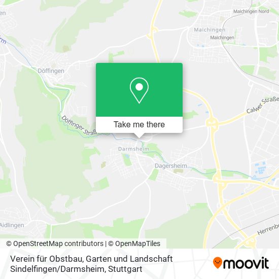 Verein für Obstbau, Garten und Landschaft Sindelfingen / Darmsheim map