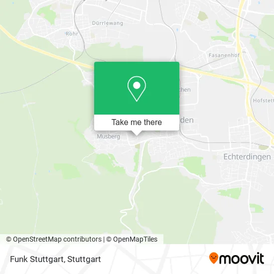Карта Funk Stuttgart