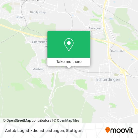 Antab Logistikdienstleistungen map