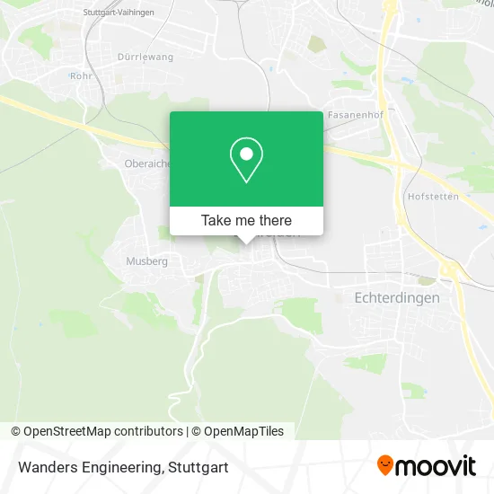 Карта Wanders Engineering