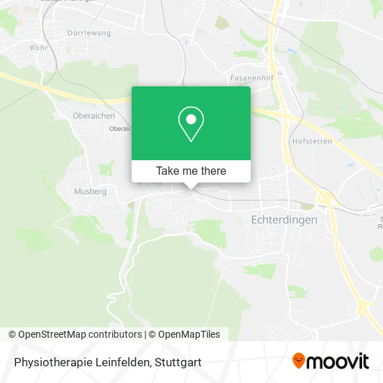 Карта Physiotherapie Leinfelden
