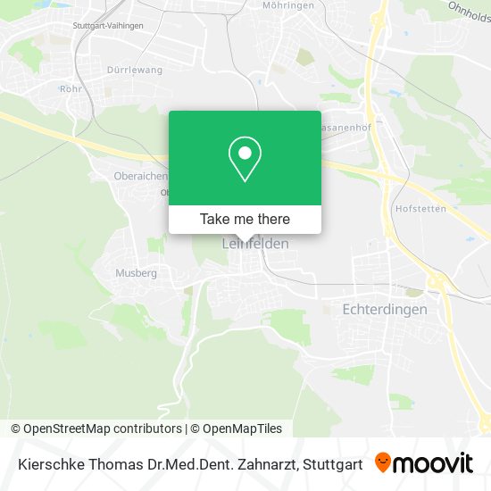 Kierschke Thomas Dr.Med.Dent. Zahnarzt map
