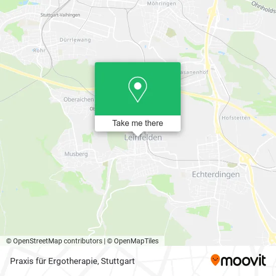 Карта Praxis für Ergotherapie