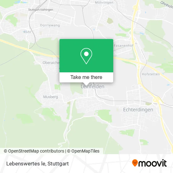 Карта Lebenswertes le