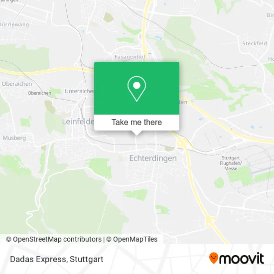Карта Dadas Express