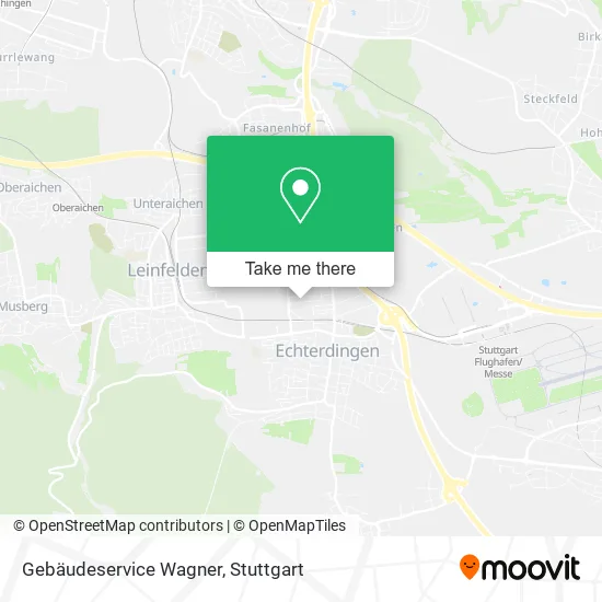 Карта Gebäudeservice Wagner