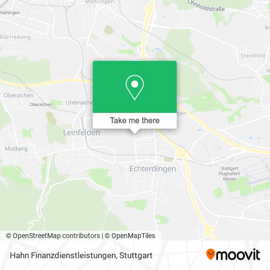 Hahn Finanzdienstleistungen map
