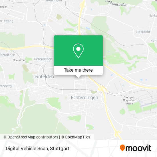 Digital Vehicle Scan map