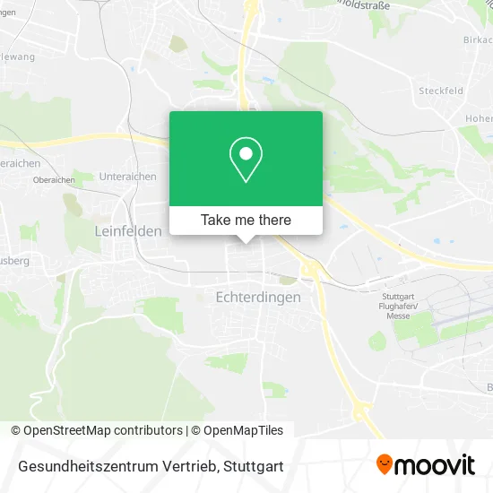 Карта Gesundheitszentrum Vertrieb