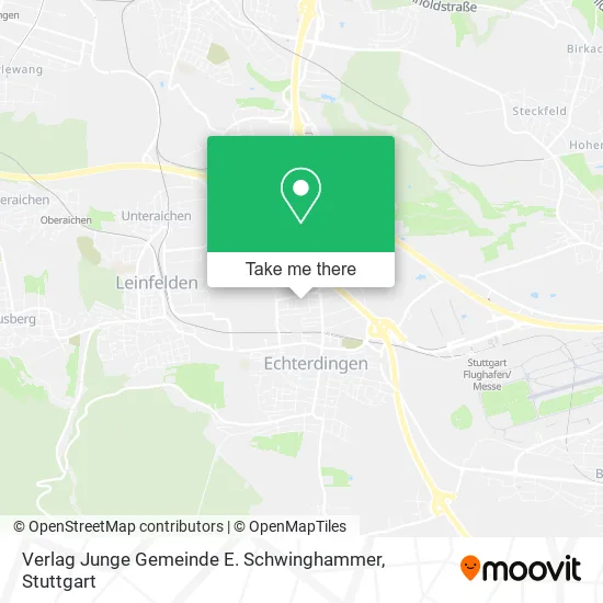 Карта Verlag Junge Gemeinde E. Schwinghammer