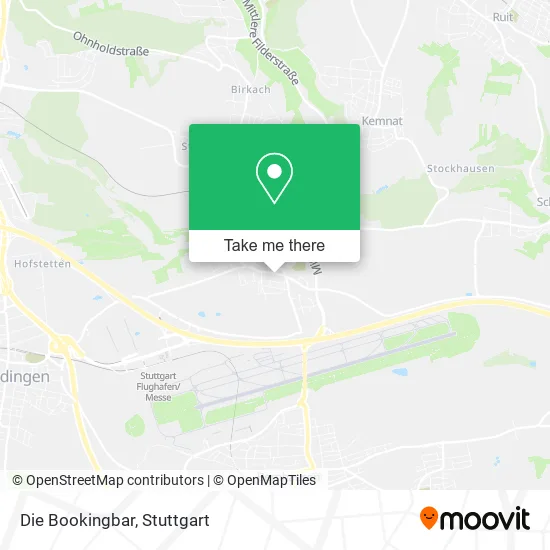 Карта Die Bookingbar