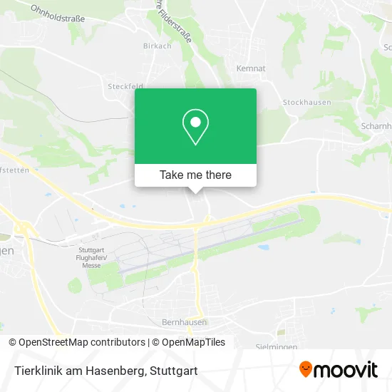 Tierklinik am Hasenberg map