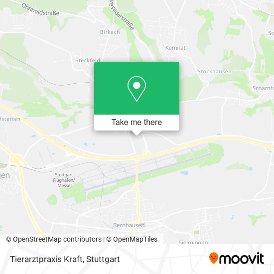 Карта Tierarztpraxis Kraft