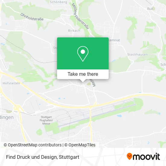 Карта Find Druck und Design