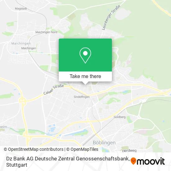 Карта Dz Bank AG Deutsche Zentral Genossenschaftsbank