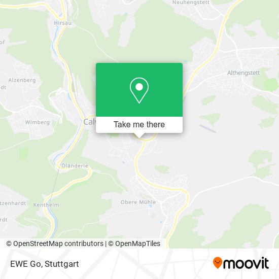 EWE Go map