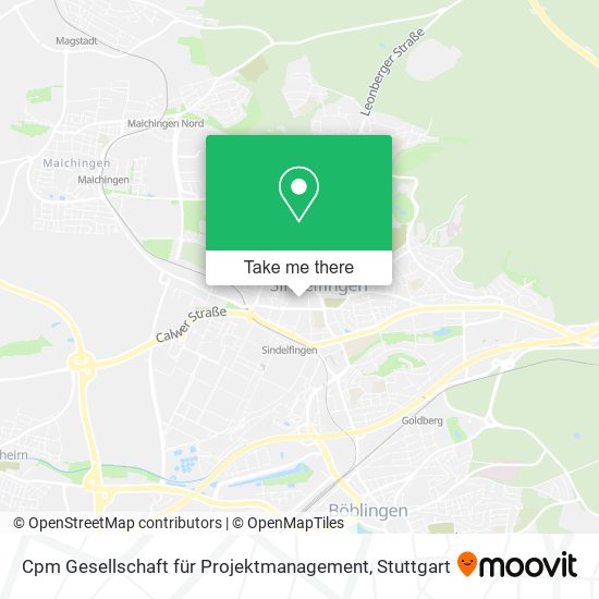 Карта Cpm Gesellschaft für Projektmanagement