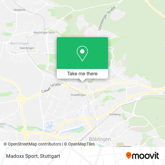 Madoxx Sport map