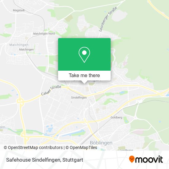 Safehouse Sindelfingen map