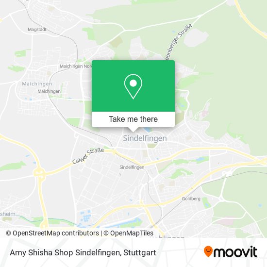 Amy Shisha Shop Sindelfingen map